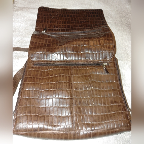 Wilsons leather Brown messenger bag - Picture 8 of 8